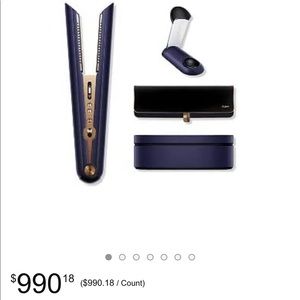 Dyson Corrale limited edition Prussian Blue & Copper straightener